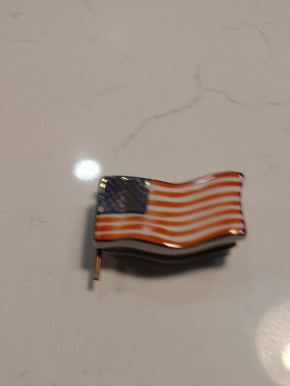 Images American Flag Trinket Box